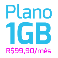 Plano Conecta 1GB Internet 4G