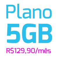 Plano Conecta 5GB Internet 4G